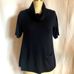 Jigsaw dark navy S aline wool sweater